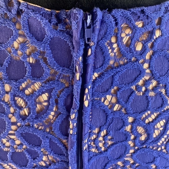 City Studio Lace Fit & Flare Dress - Picture 4 of 8